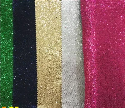 „Solamni“ gamintojo „Glitter“ PVC PU audinio oda batams ir krepšiui